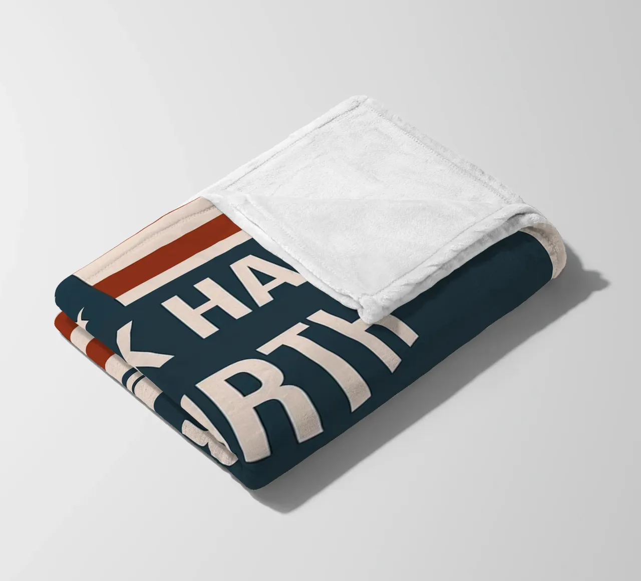 Work Hard Fourth Rep - Motivazione per il quarto luglio coperta in pile da Hannah Meyer