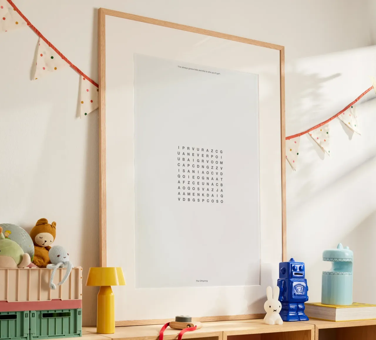 You never gonna find me poster da Rahma Projekt