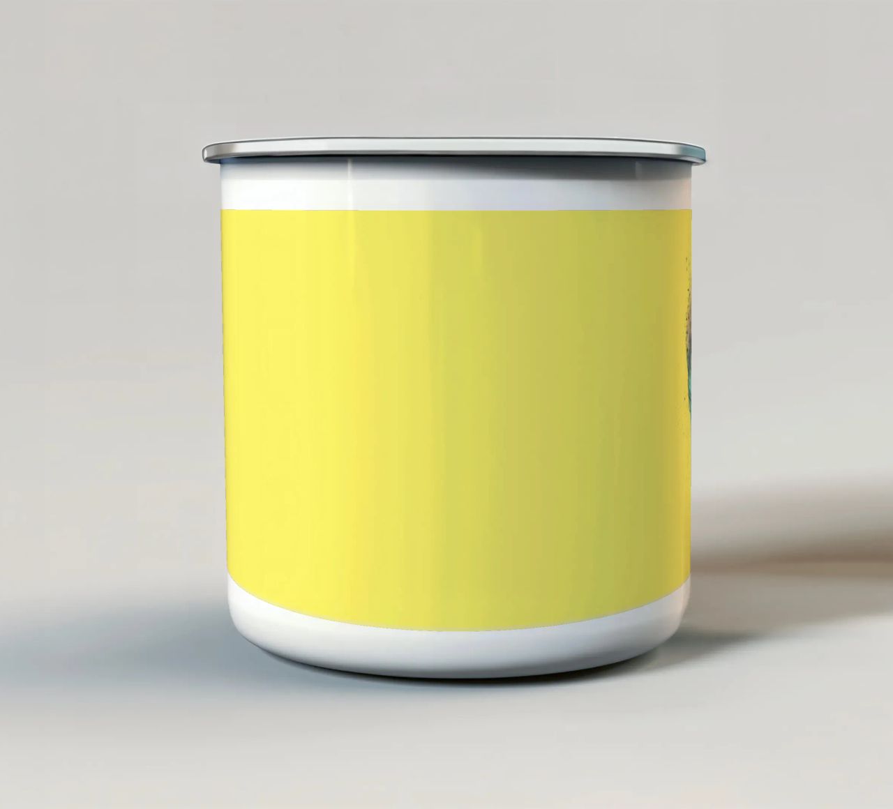 Pop art skull tazza in smalto da Balazs Solti