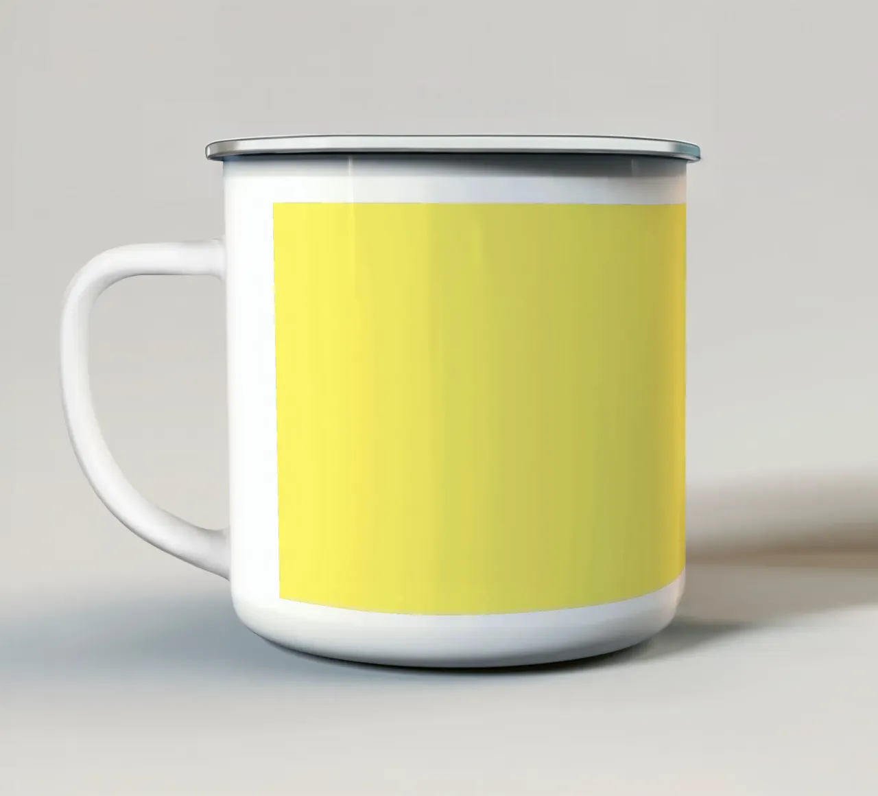 Pop art skull taza de esmalte de Balazs Solti