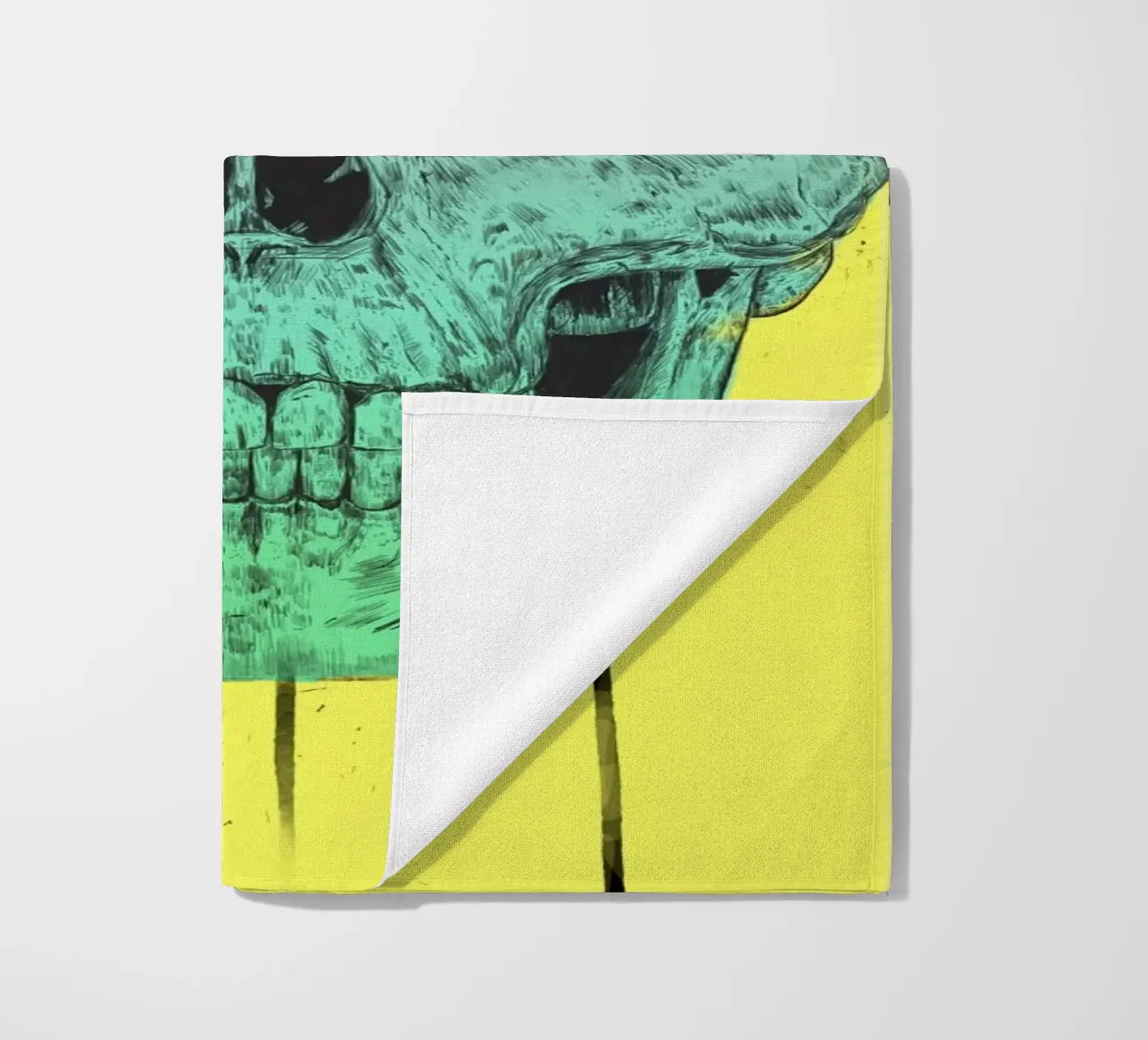 Pop art skull telo mare da Balazs Solti