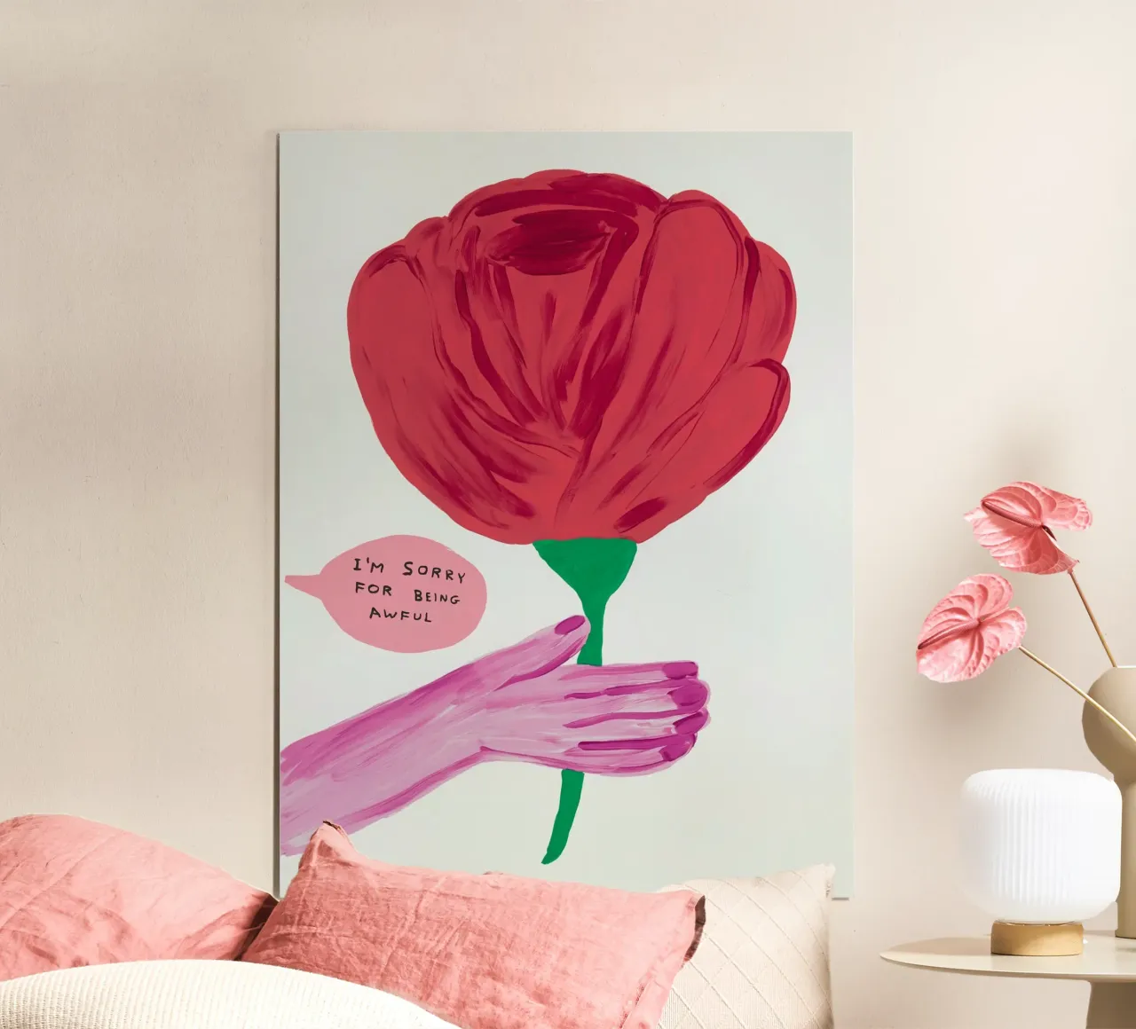 David SHrigley ImSorry poster da ushop god
