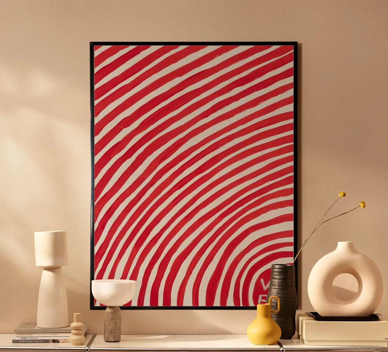 David SHrigley Vibes poster de ushop god