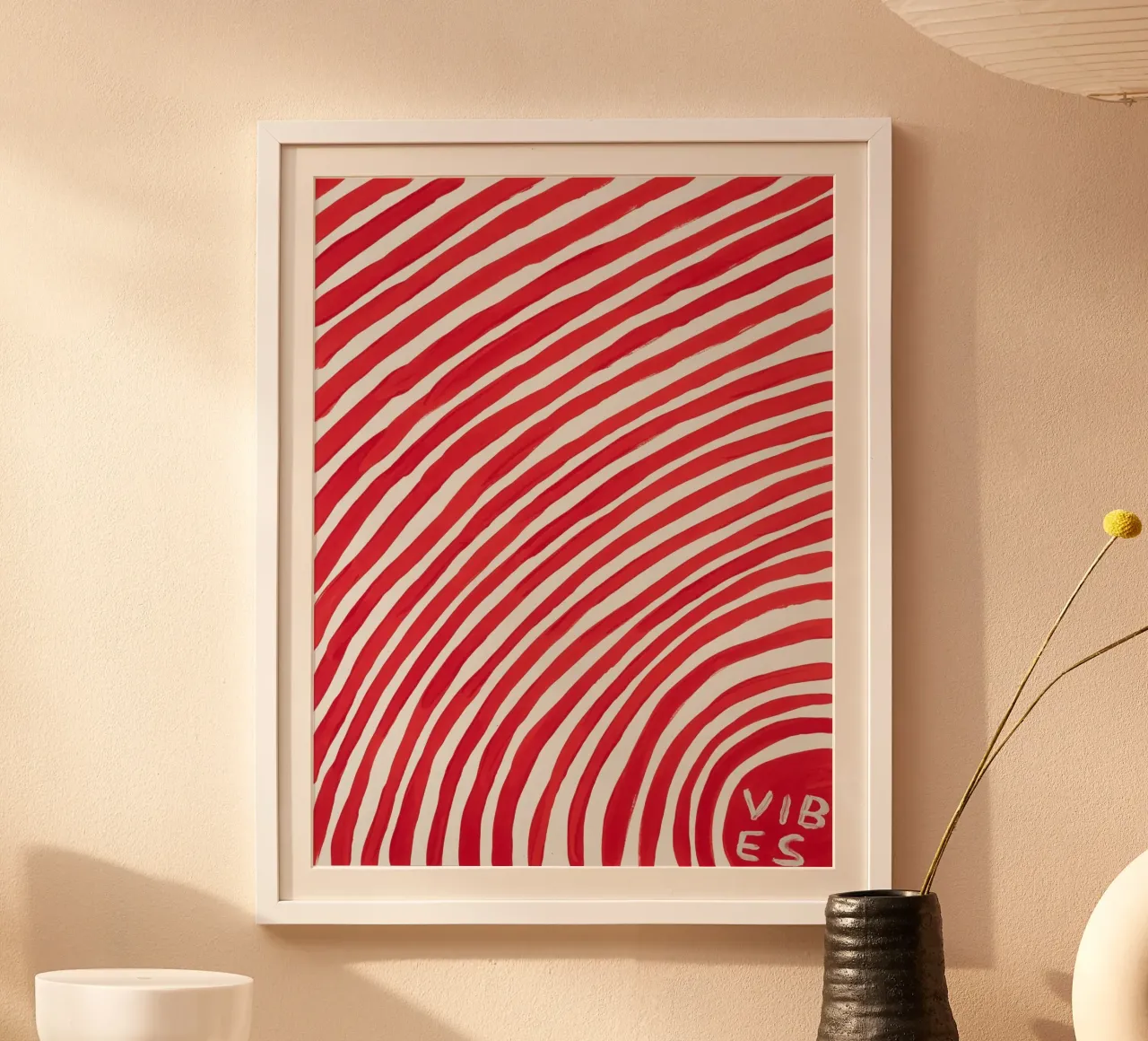 David SHrigley Vibes poster de ushop god