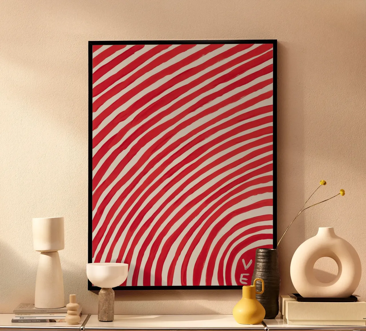 David SHrigley Vibes poster de ushop god