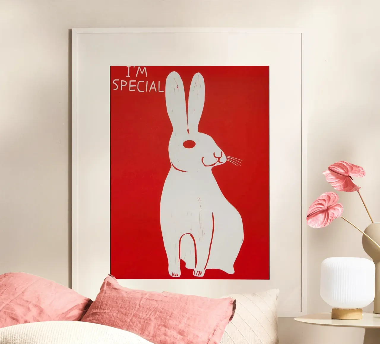 David SHrigley Sono speciale poster con telaio in legno da ushop god