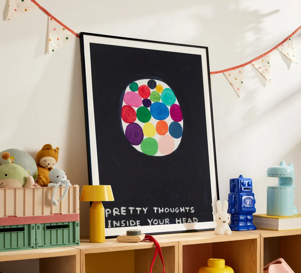 Pensieri graziosi poster da ushop god