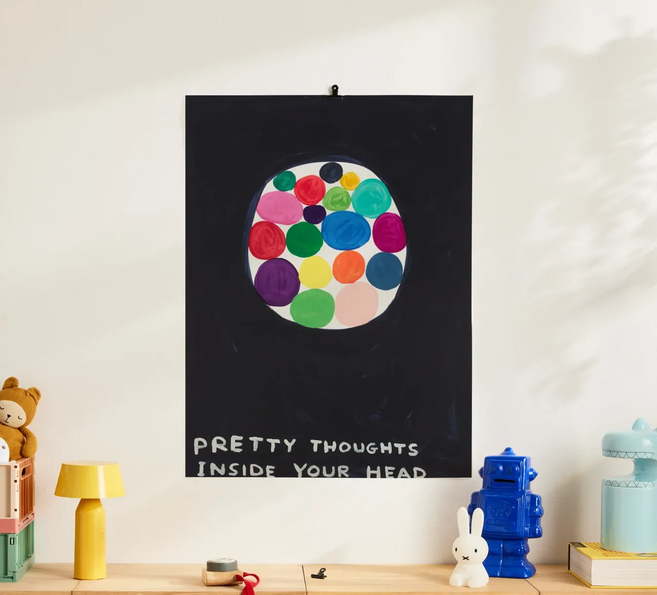 Pensieri graziosi poster da ushop god