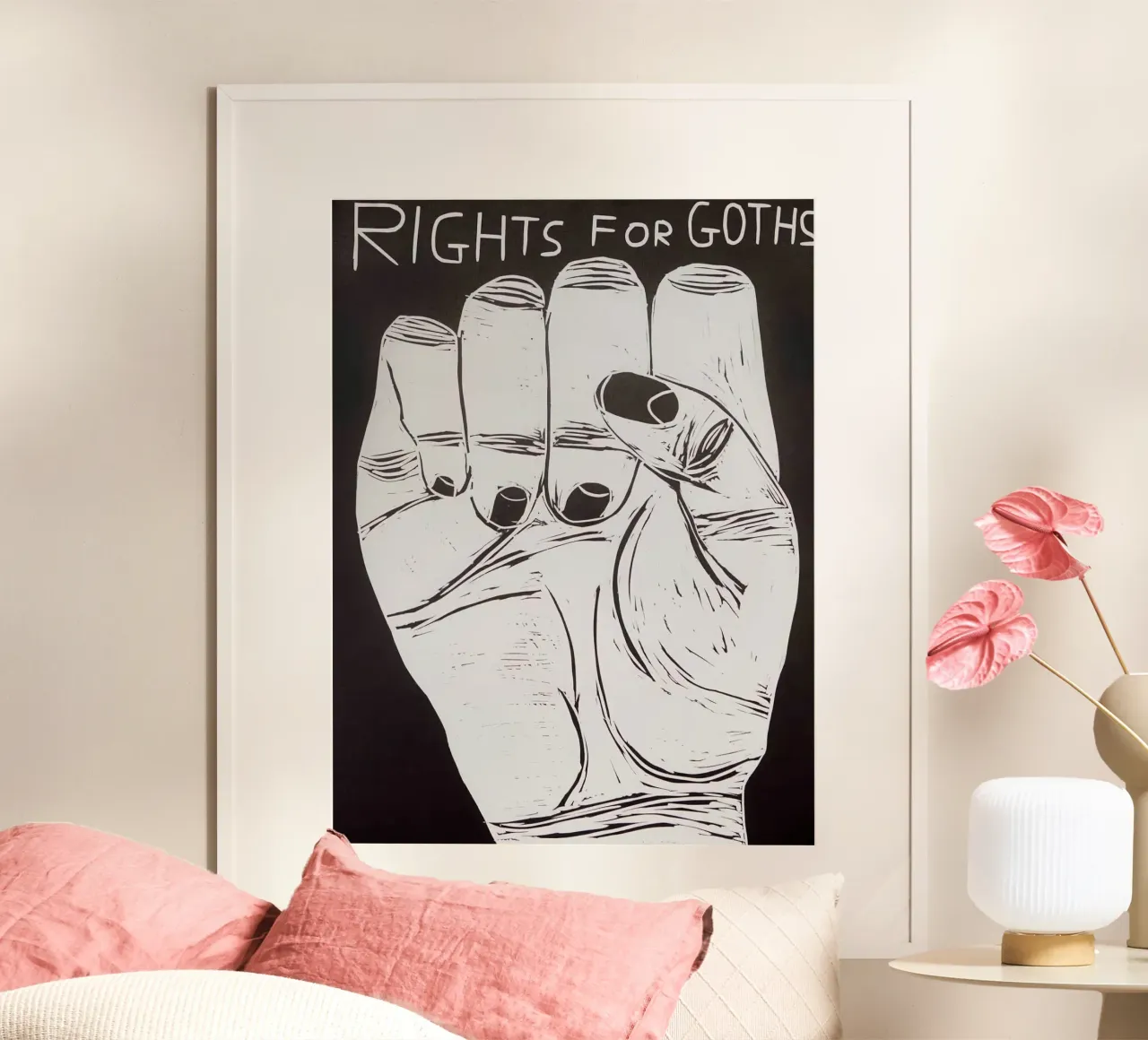 Diritti per i goti poster da ushop god