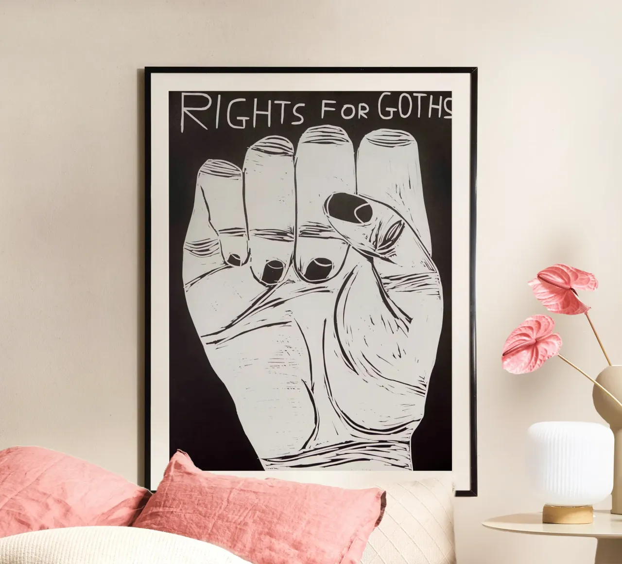 Diritti per i goti poster da ushop god