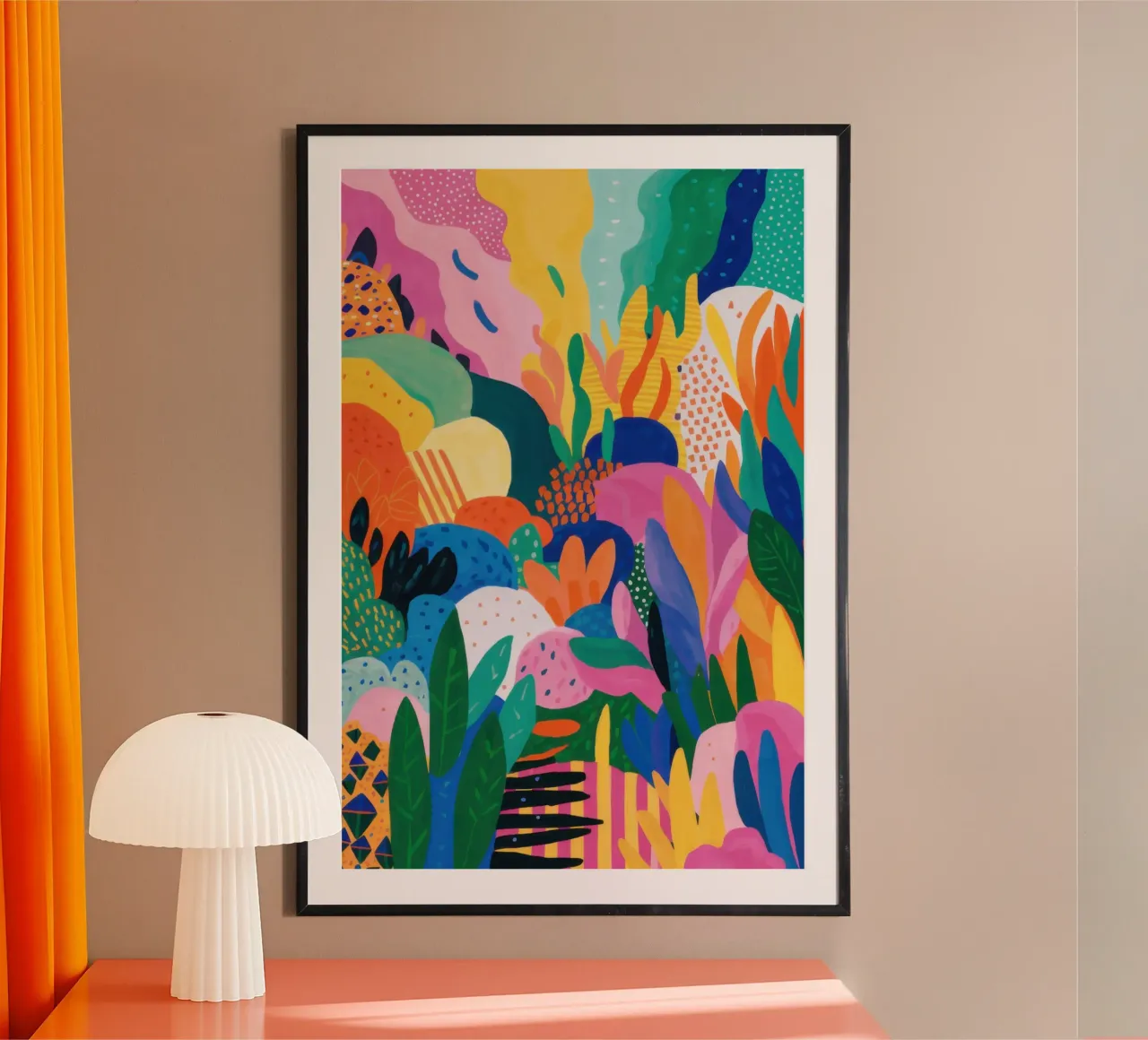 Figure del giardino mistico poster da Echo Saber