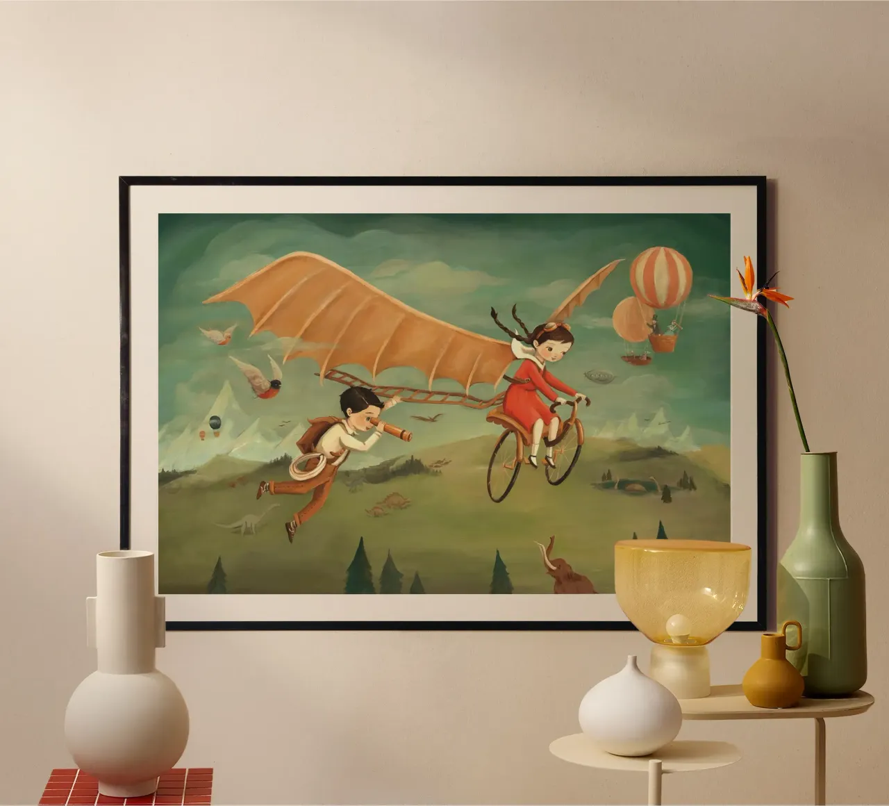 Il sogno del ragazzo e della ragazza 2 - Emily Winfield Martin poster da Freedasprint