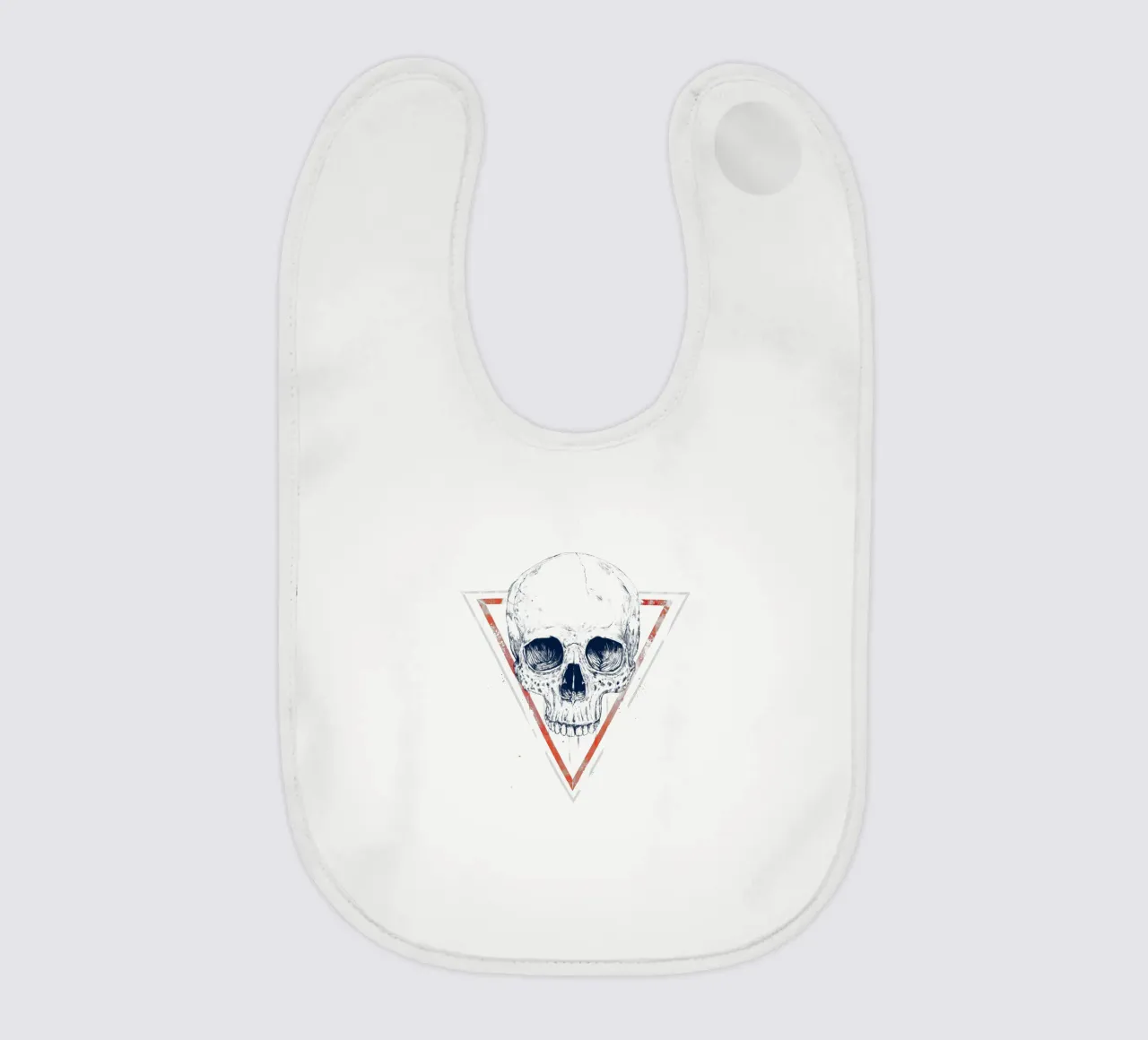 Skull in triangles bavaglino da Balazs Solti