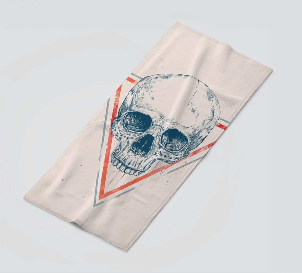 Skull in triangles telo mare da Balazs Solti