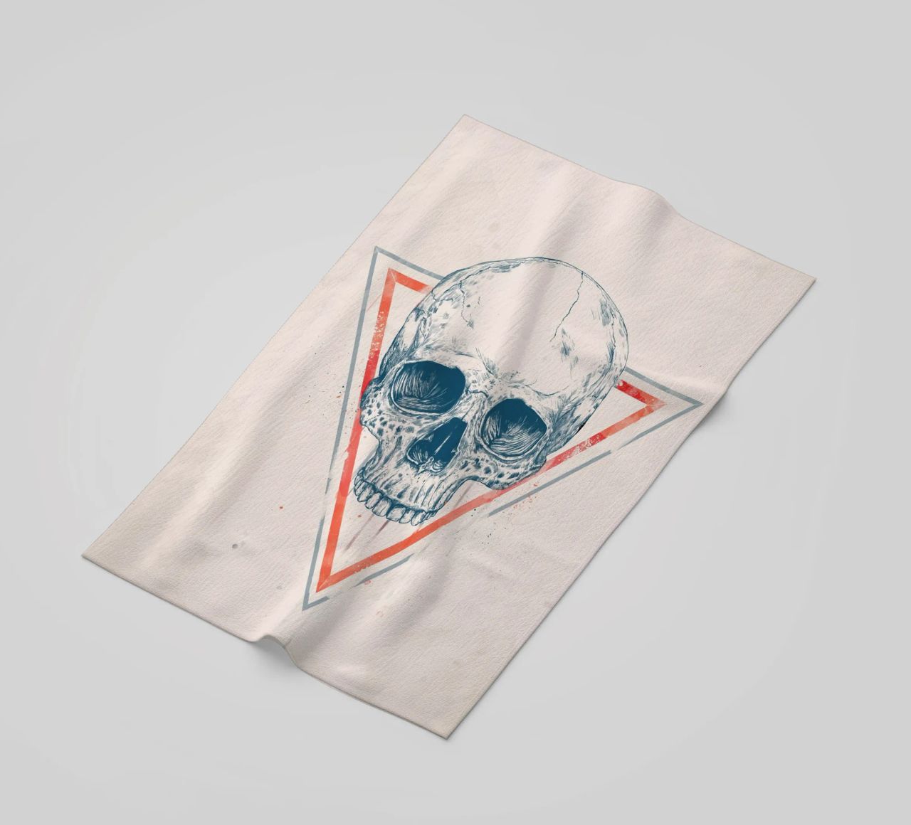 Skull in triangles telo mare da Balazs Solti