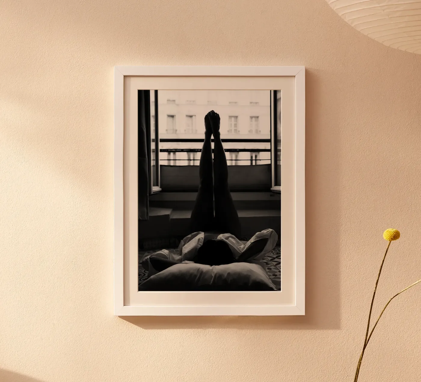 Paris Window poster de vintgeseyn