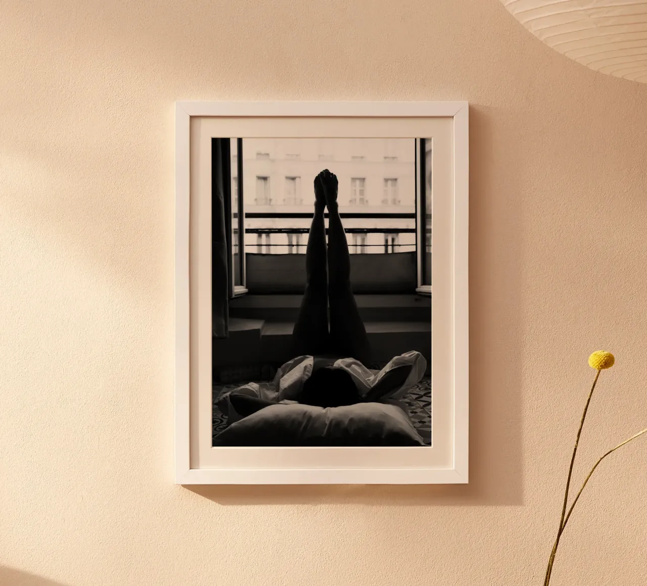 Paris Window poster by vintgeseyn