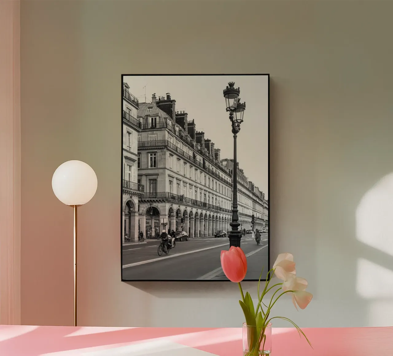 Strada parigina plexiglass da vintgeseyn