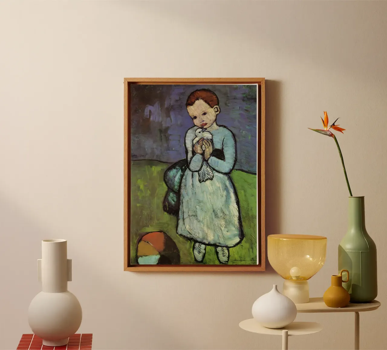 Picasso arte 1 tela con Cornice a cassetta da domherrick1