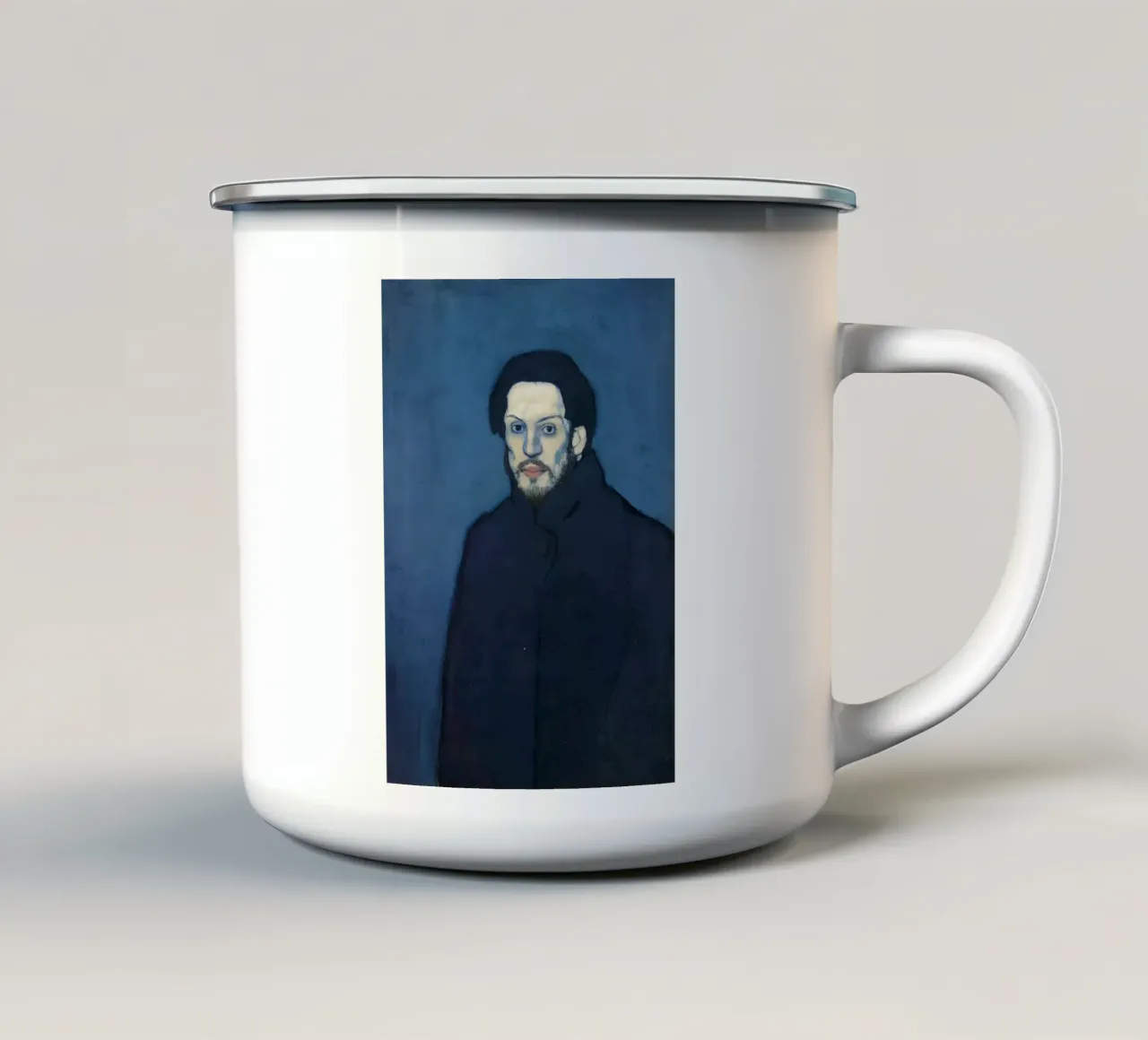 Picasso arte 4 tazza in smalto da domherrick1