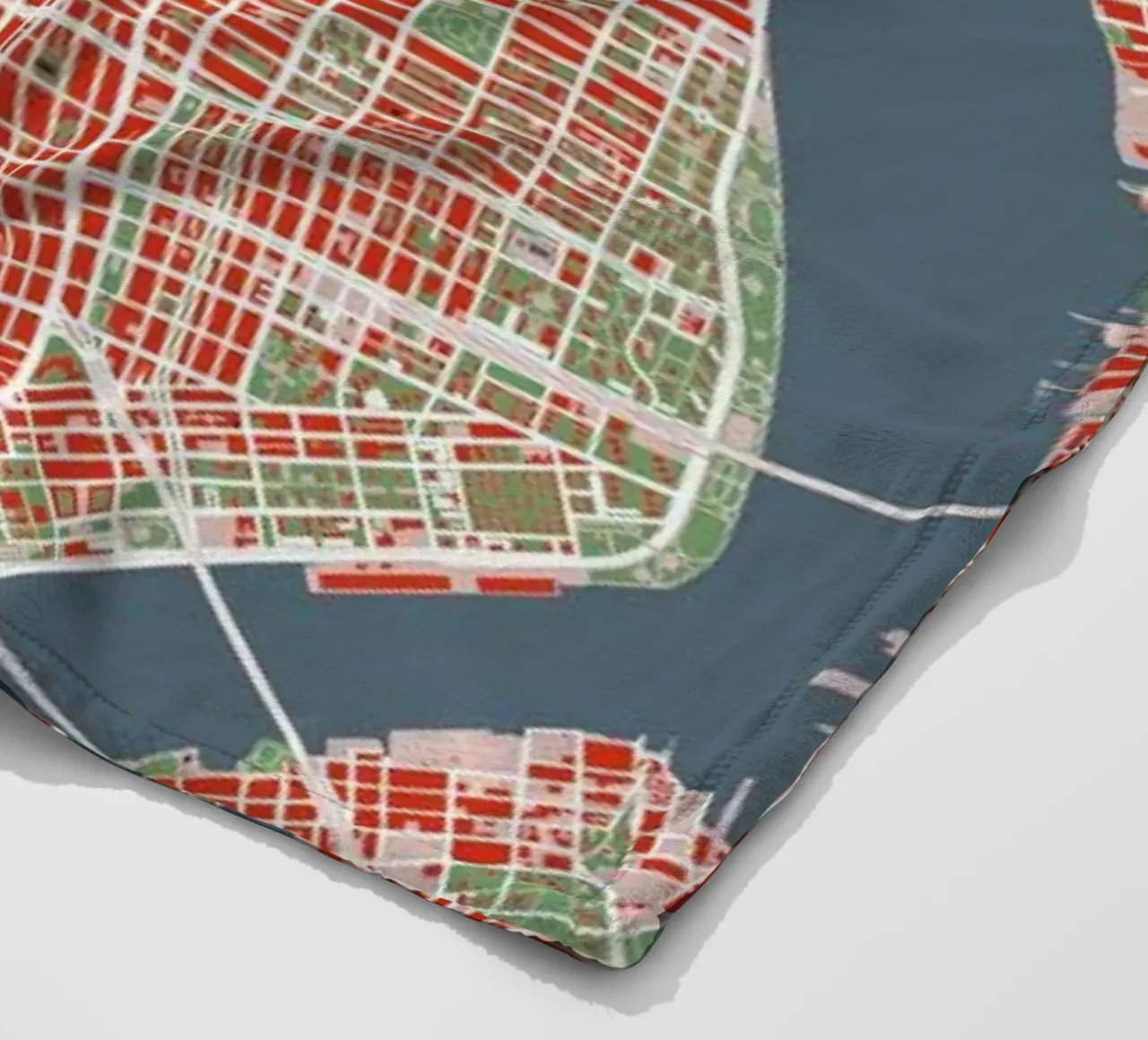 NYC classic fleecedeken van Planos Urbanos