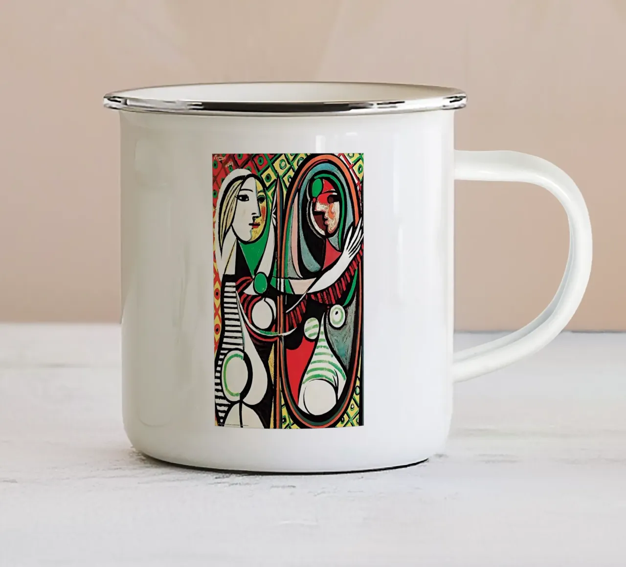Picasso arte 10 tazza in smalto da domherrick1