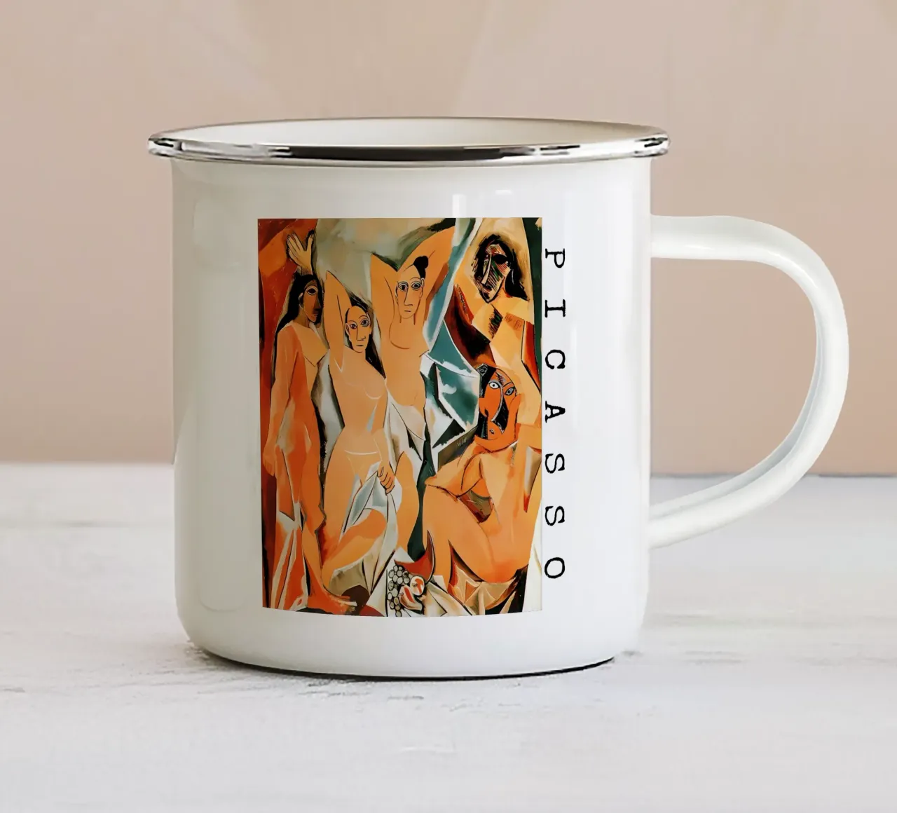 Picasso arte 13 tazza in smalto da domherrick1