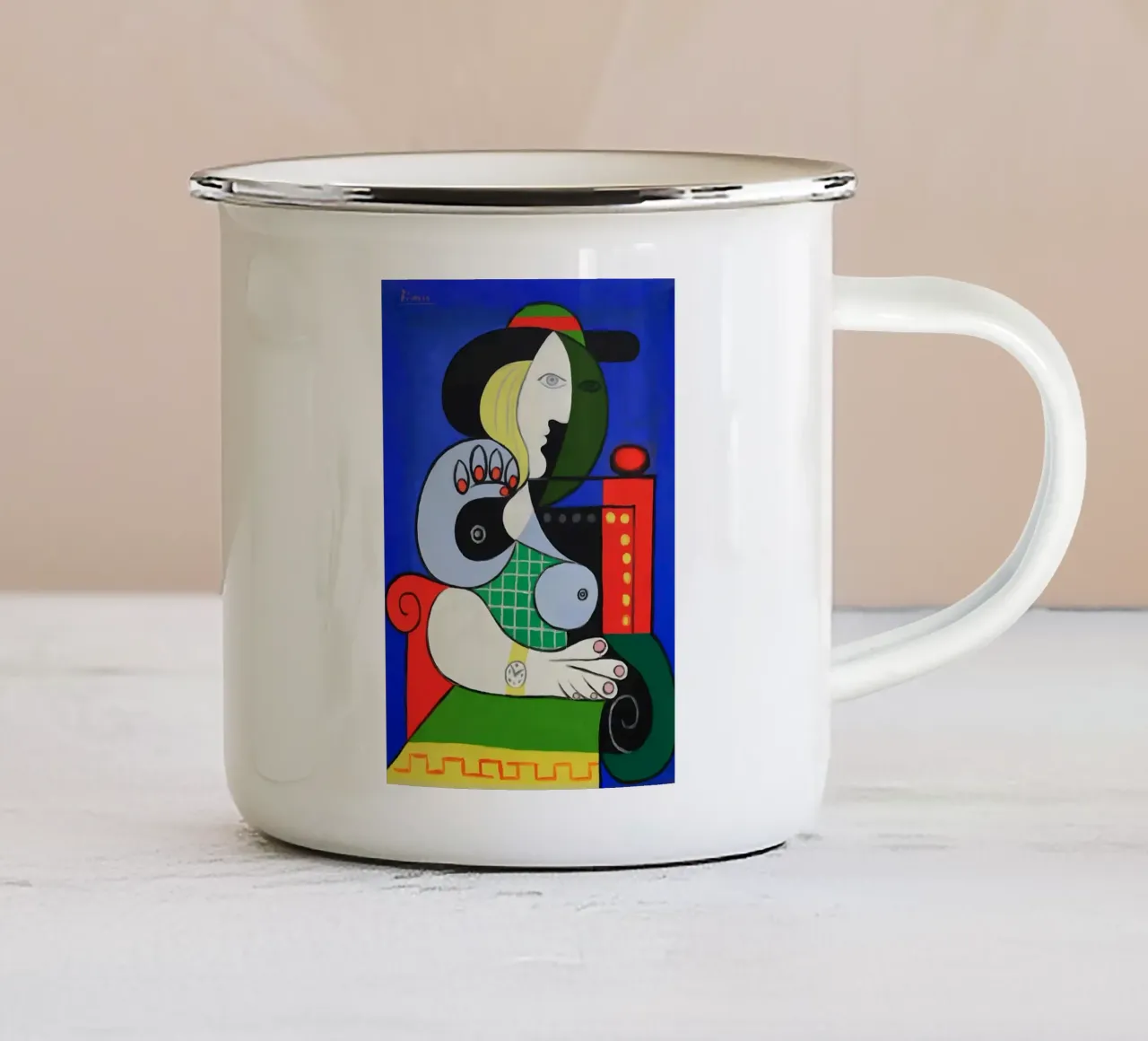 Picasso arte 14 tazza in smalto da domherrick1