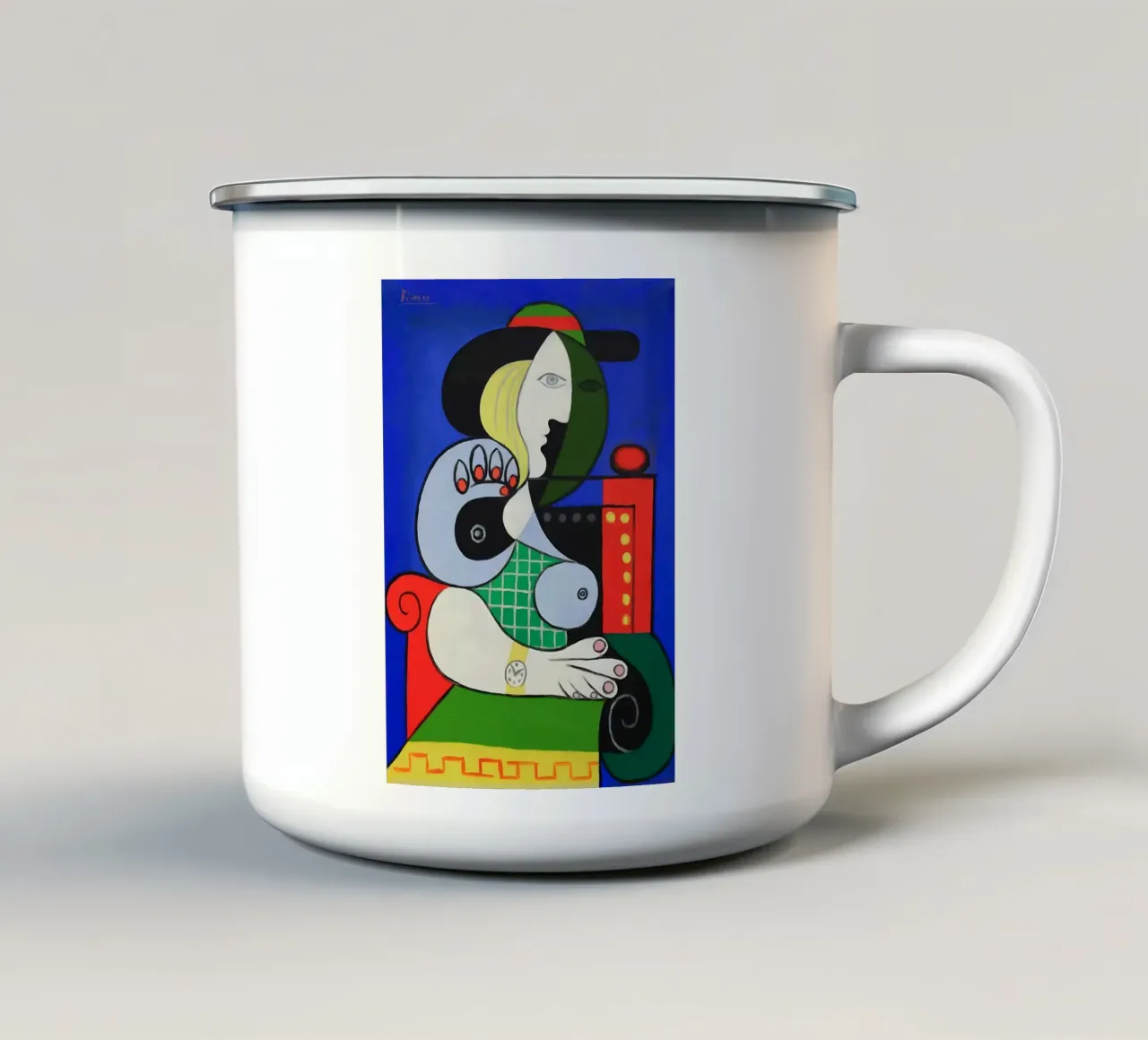 Picasso arte 14 tazza in smalto da domherrick1