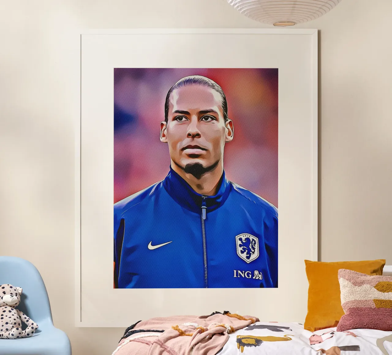 Il capitano: Virgil van Dijk poster da dan band