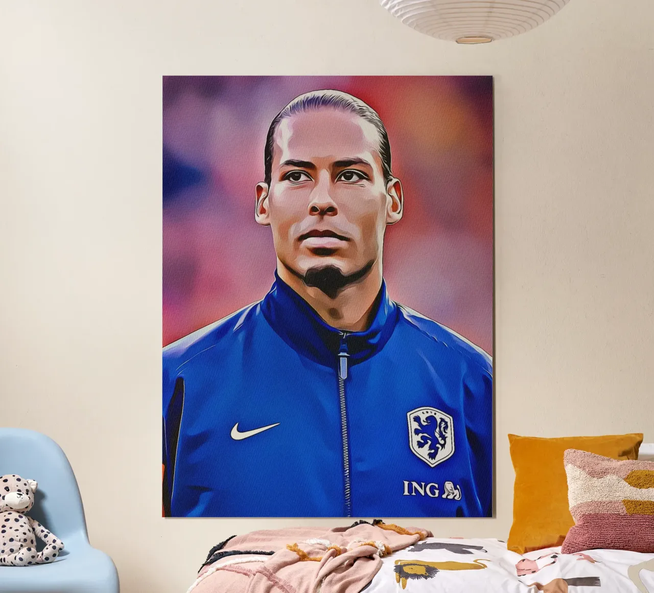 Il capitano: Virgil van Dijk poster da dan band