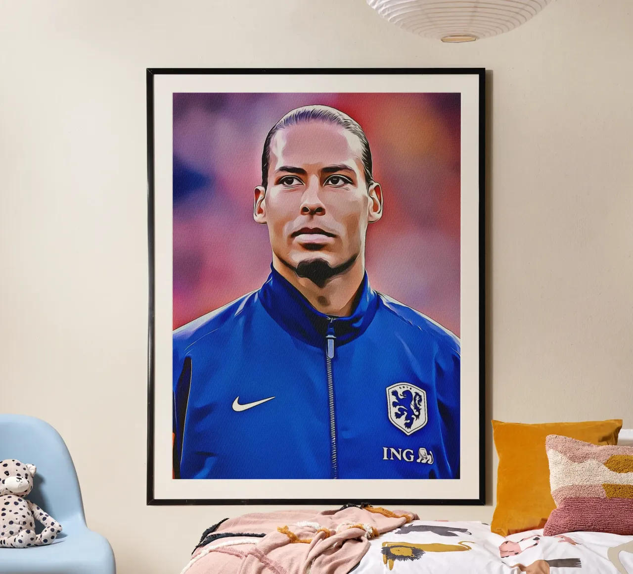 Il capitano: Virgil van Dijk poster da dan band