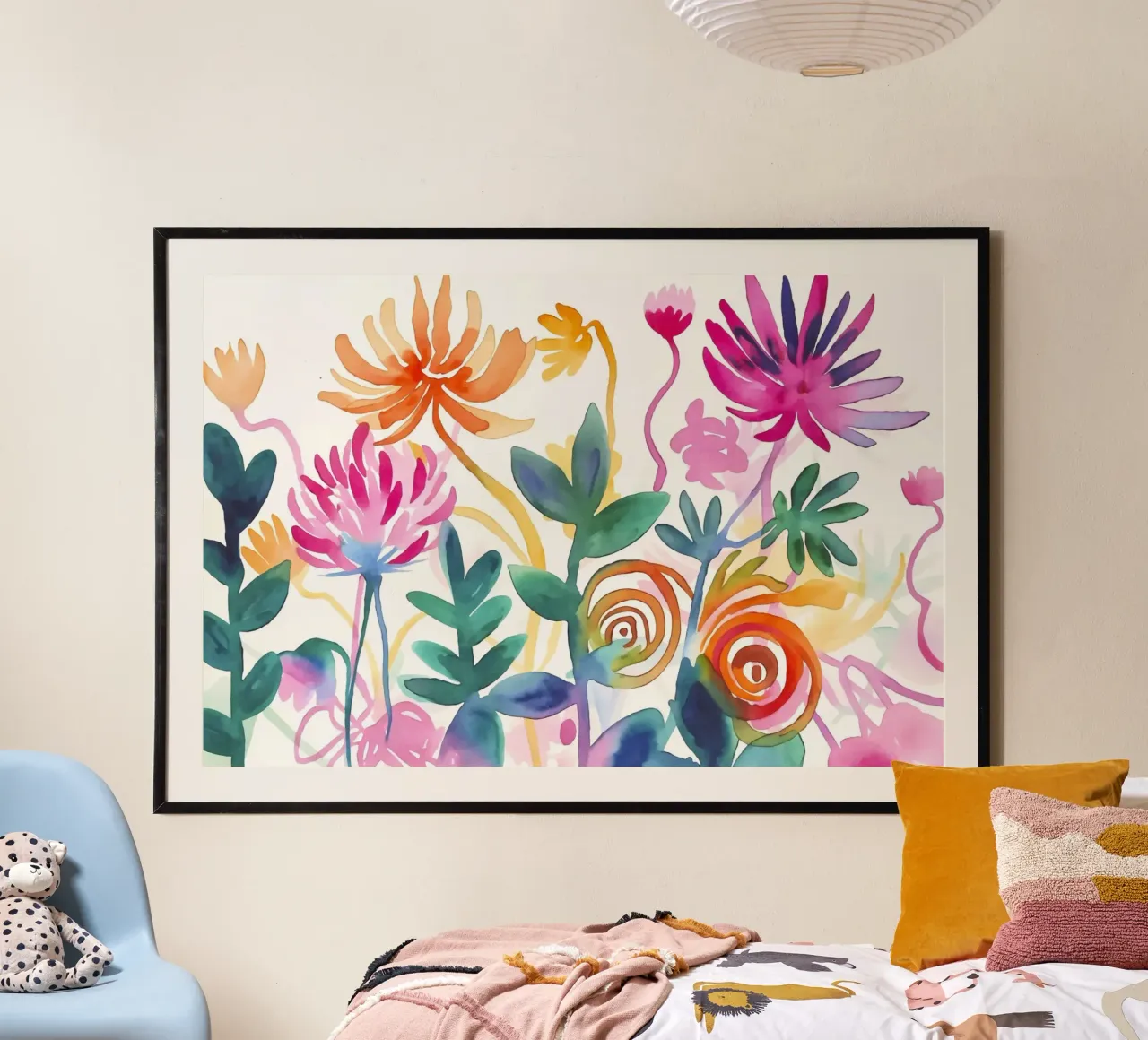 Un estroso prato di mezza estate poster da Andrea Haase Modern Home