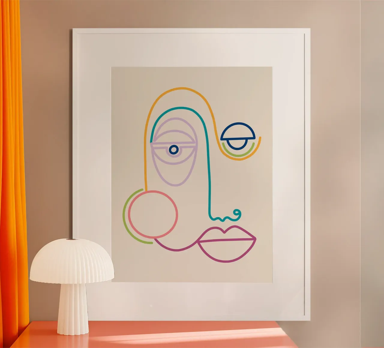 Anima gioiosa di Shatha Dafai poster da Linda Richardson
