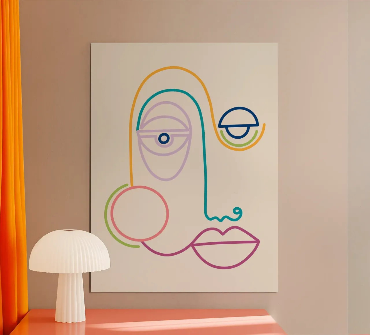 Anima gioiosa di Shatha Dafai poster da Linda Richardson