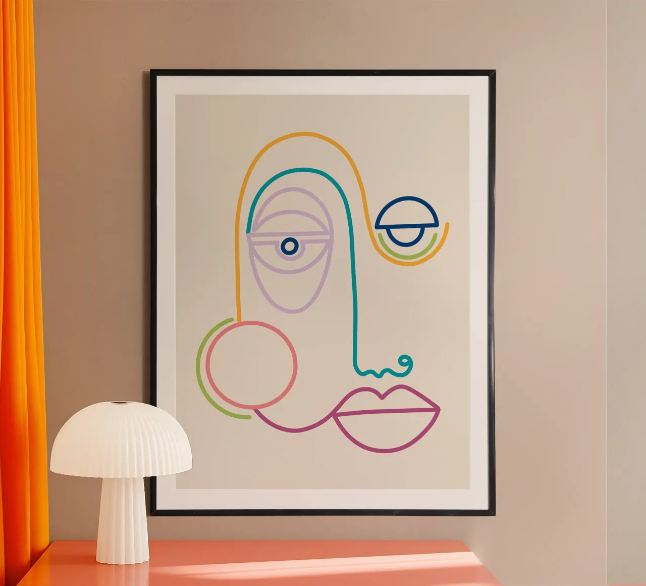 Anima gioiosa di Shatha Dafai poster da Linda Richardson