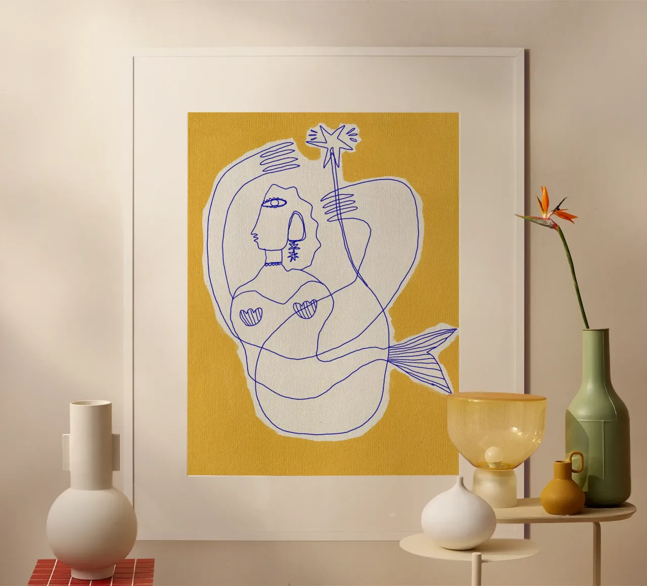 Sirena di Shatha Dafai poster da Linda Richardson