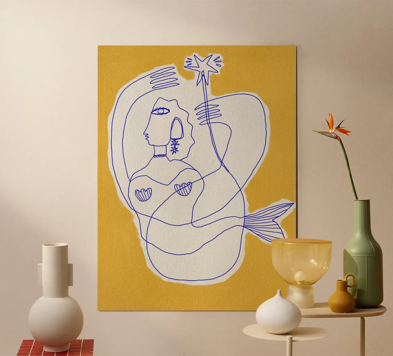 Sirena di Shatha Dafai poster da Linda Richardson