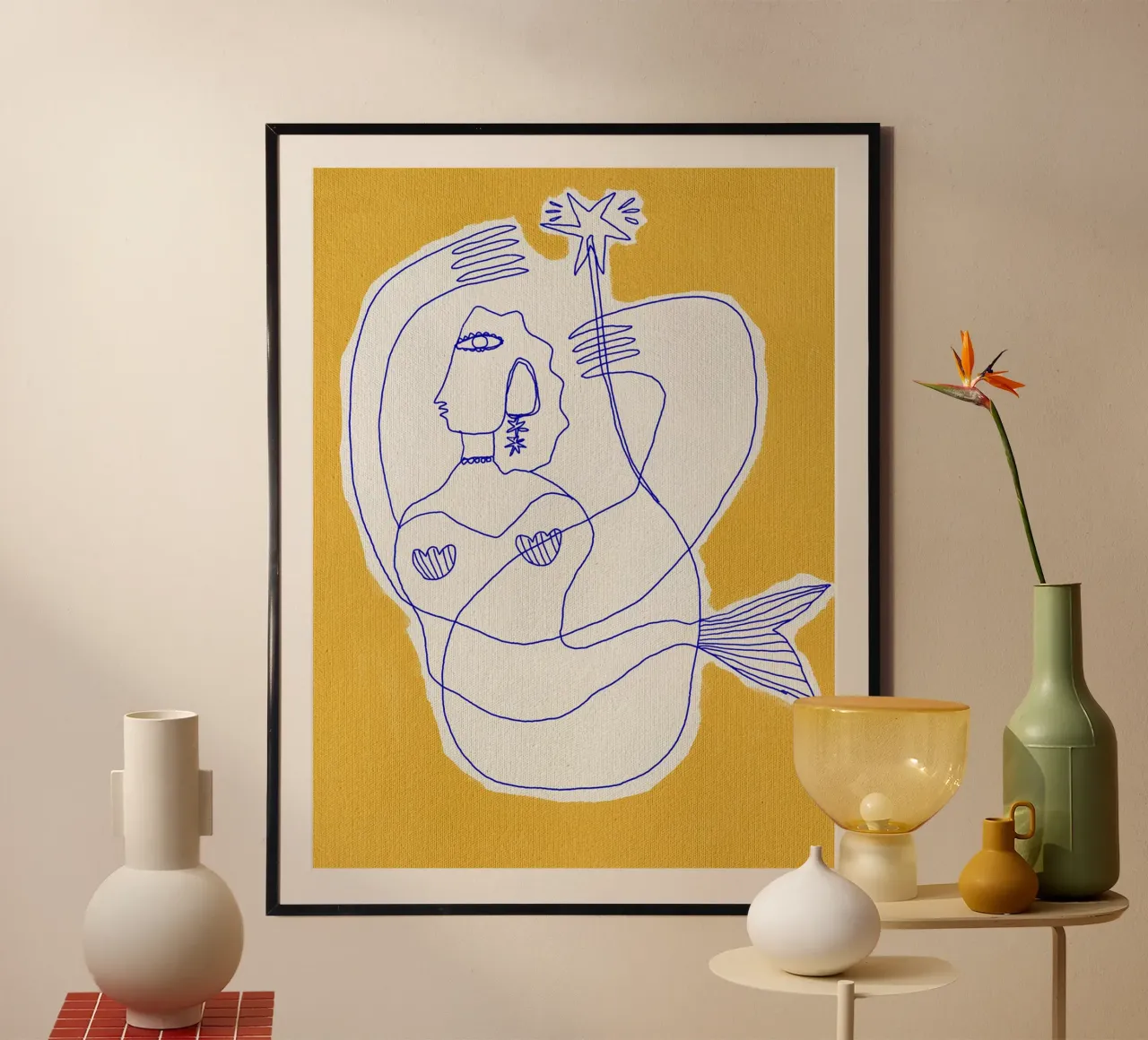 Sirena di Shatha Dafai poster da Linda Richardson