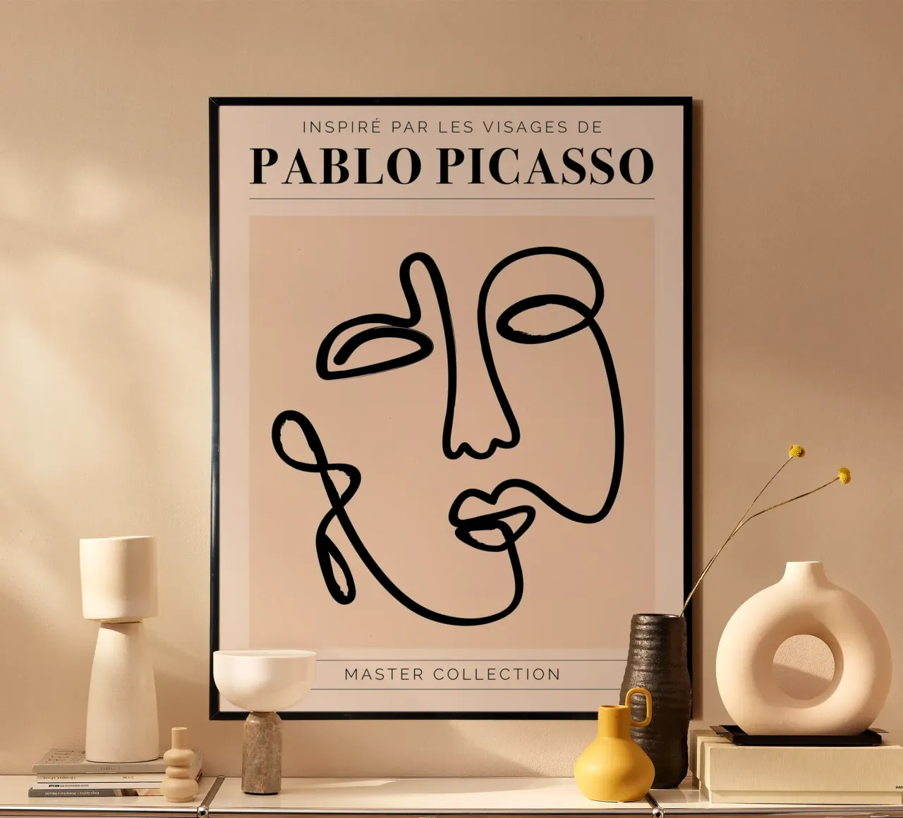 Pablo Picasso - Ispirato dai volti I poster da Linda Richardson