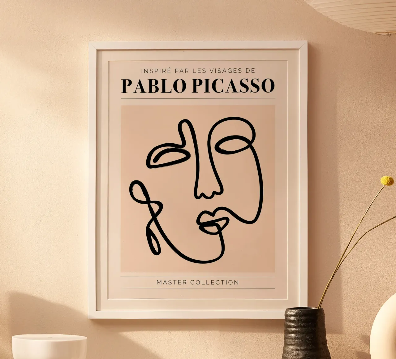 Pablo Picasso - Ispirato dai volti I poster da Linda Richardson