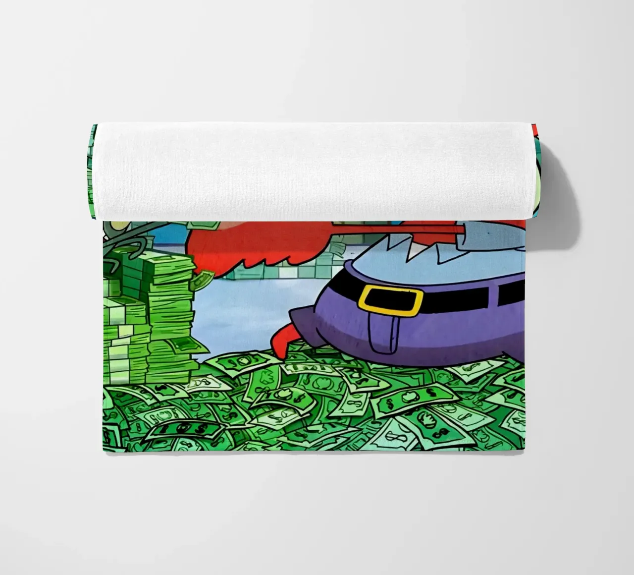 "Mr. Krabs telo mare da Low poly art