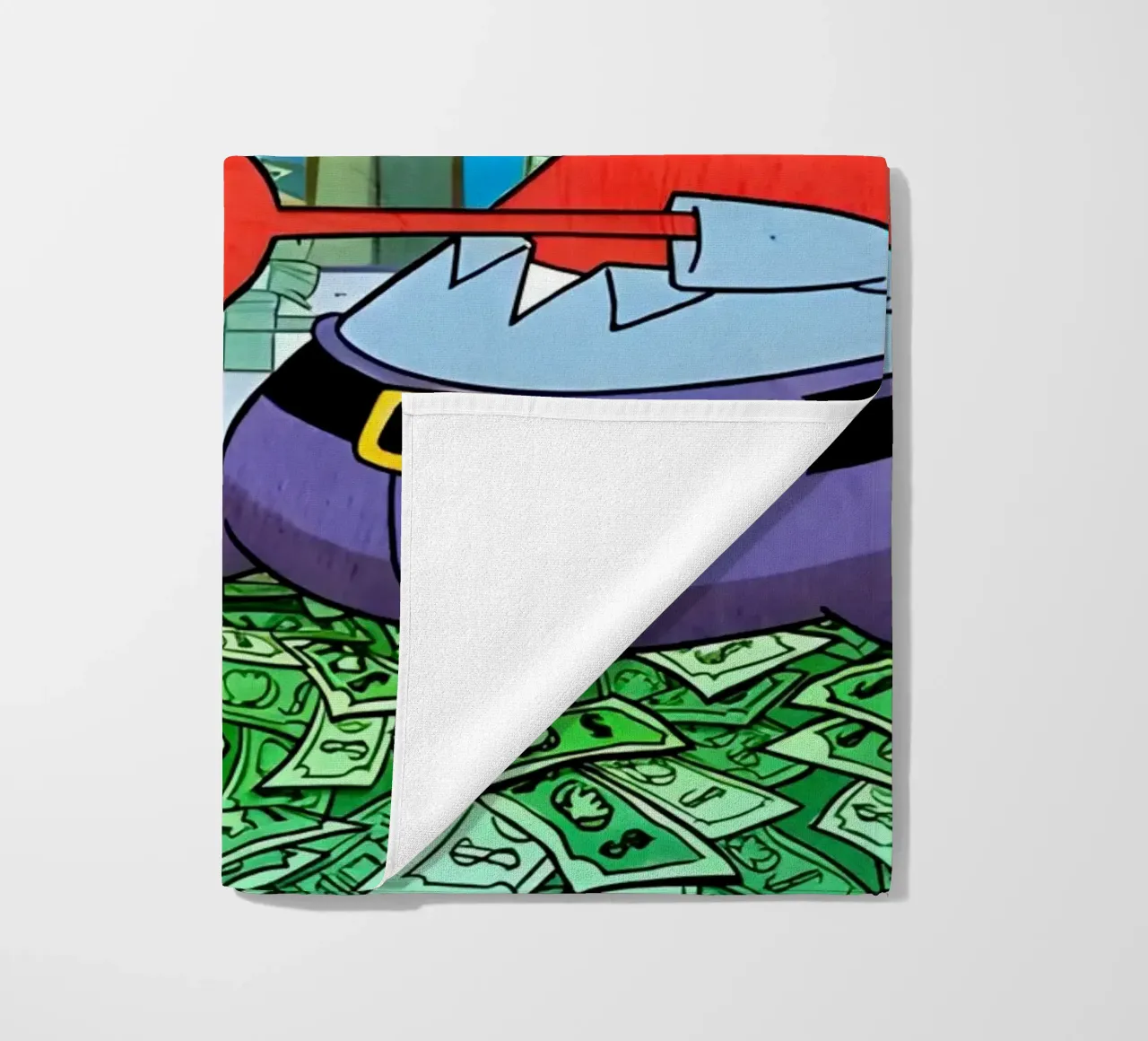 "Mr. Krabs telo mare da Low poly art