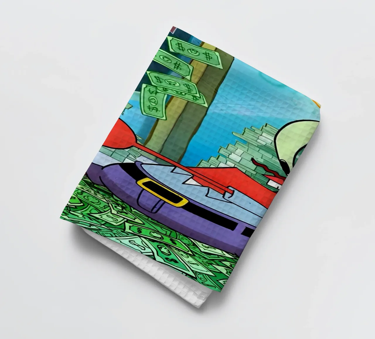 "Mr. Krabs canovaccio da cucina da Low poly art