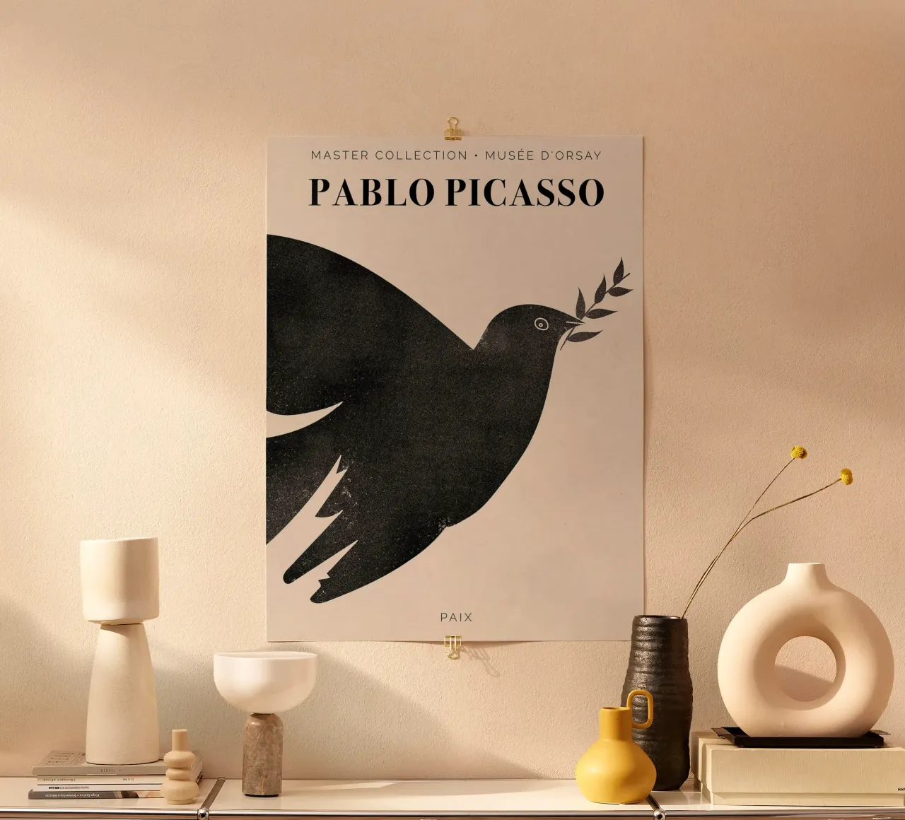 Pablo Picasso - Paix poster da Linda Richardson