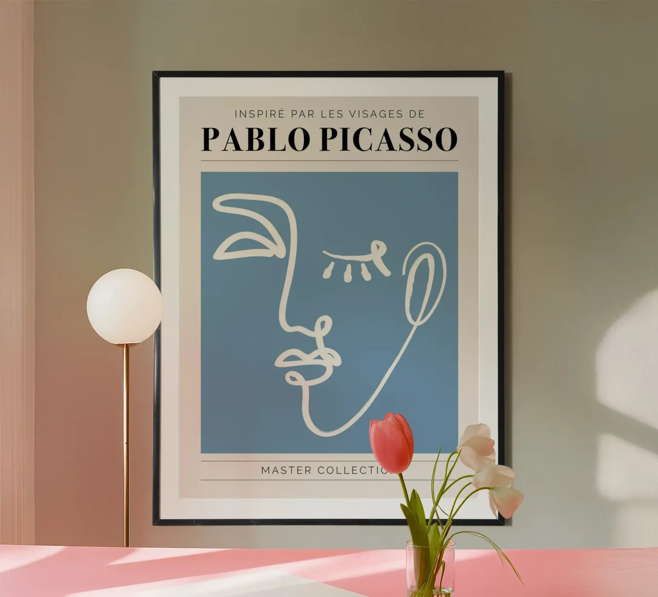 Pablo Picasso - Visage I poster da Linda Richardson