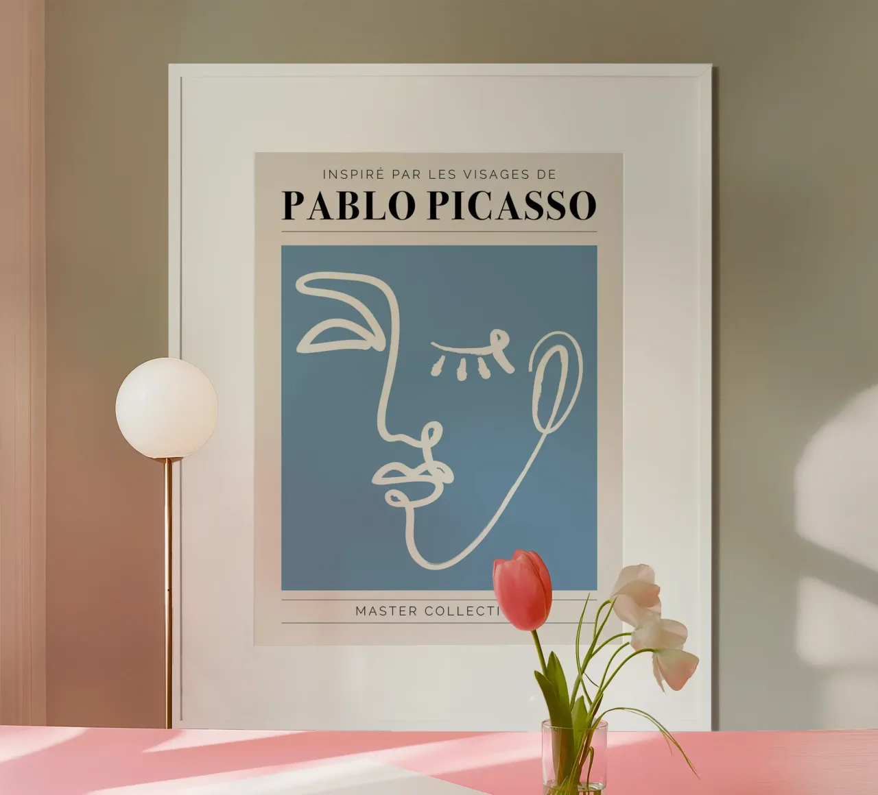 Pablo Picasso - Visage I poster da Linda Richardson