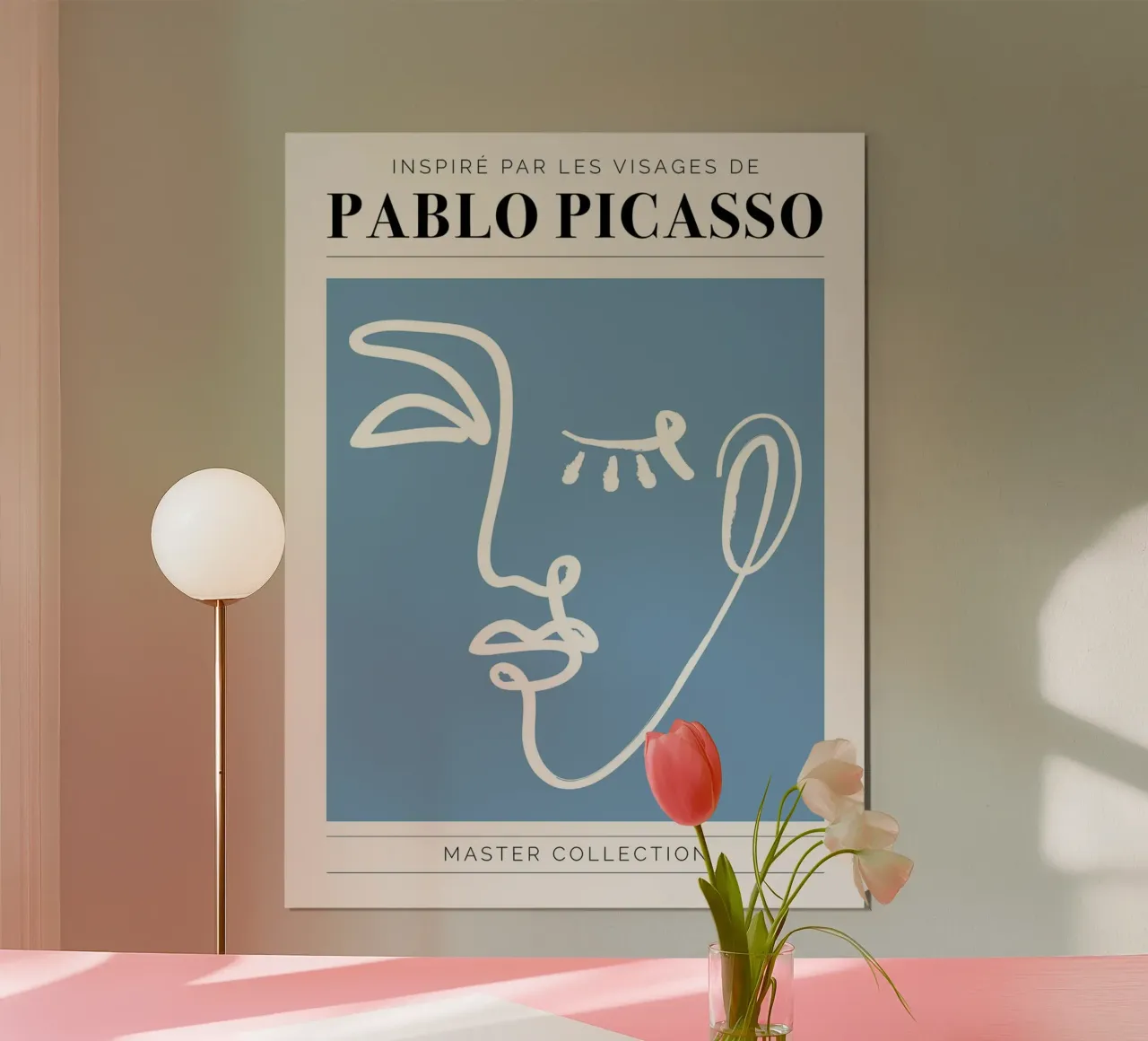 Pablo Picasso - Visage I poster da Linda Richardson