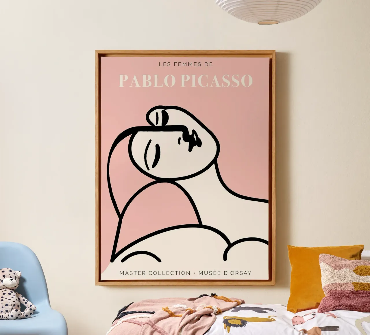 Picasso - Donne tela con Cornice a cassetta da Linda Richardson
