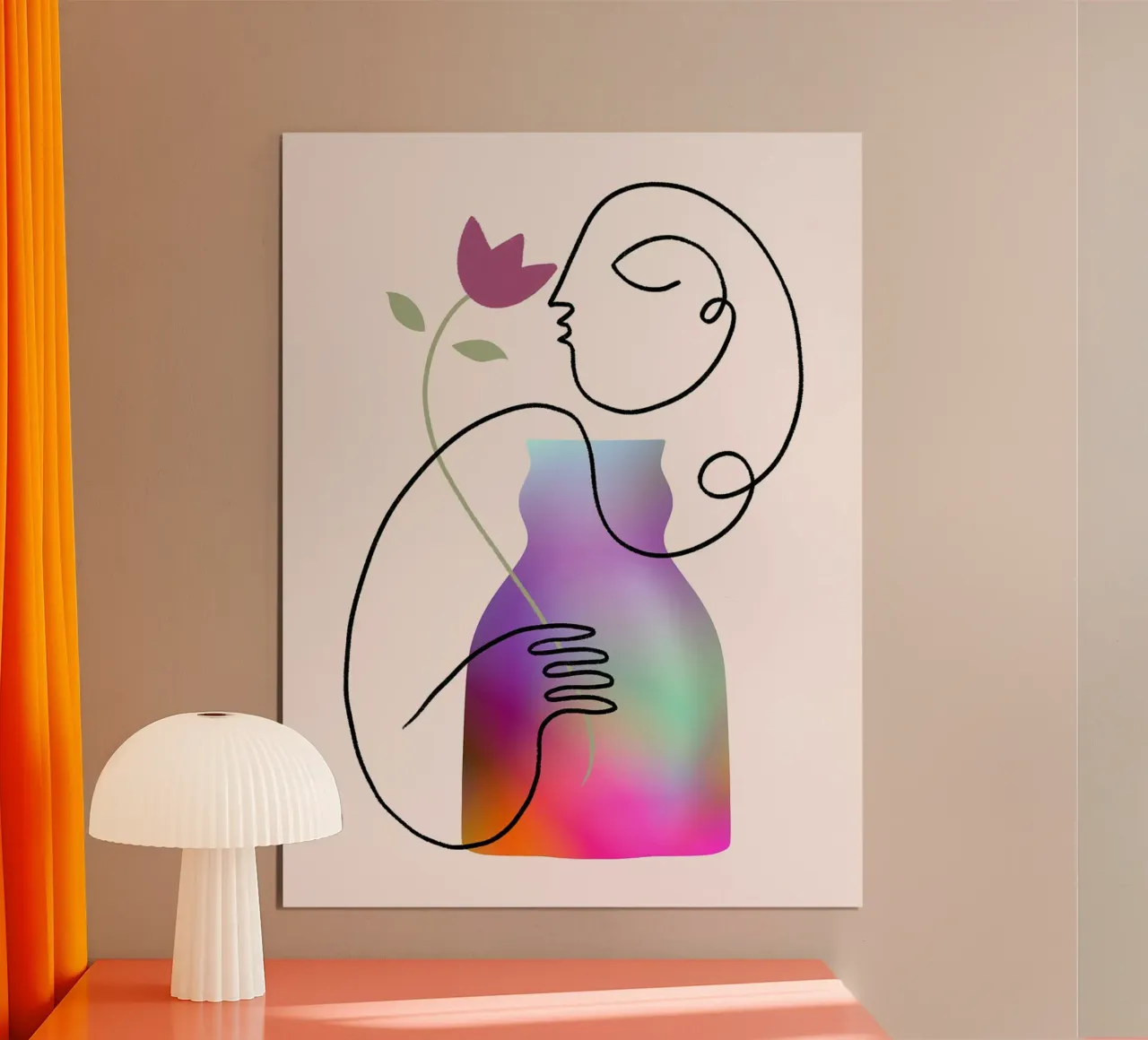 Serenità di Shatha Dafai poster da Linda Richardson